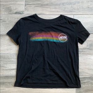 Volcom vintage stripe t-shirt